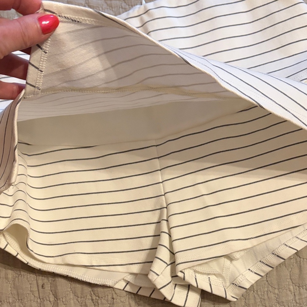 Lulus Striped Skort - Picture 2 of 4